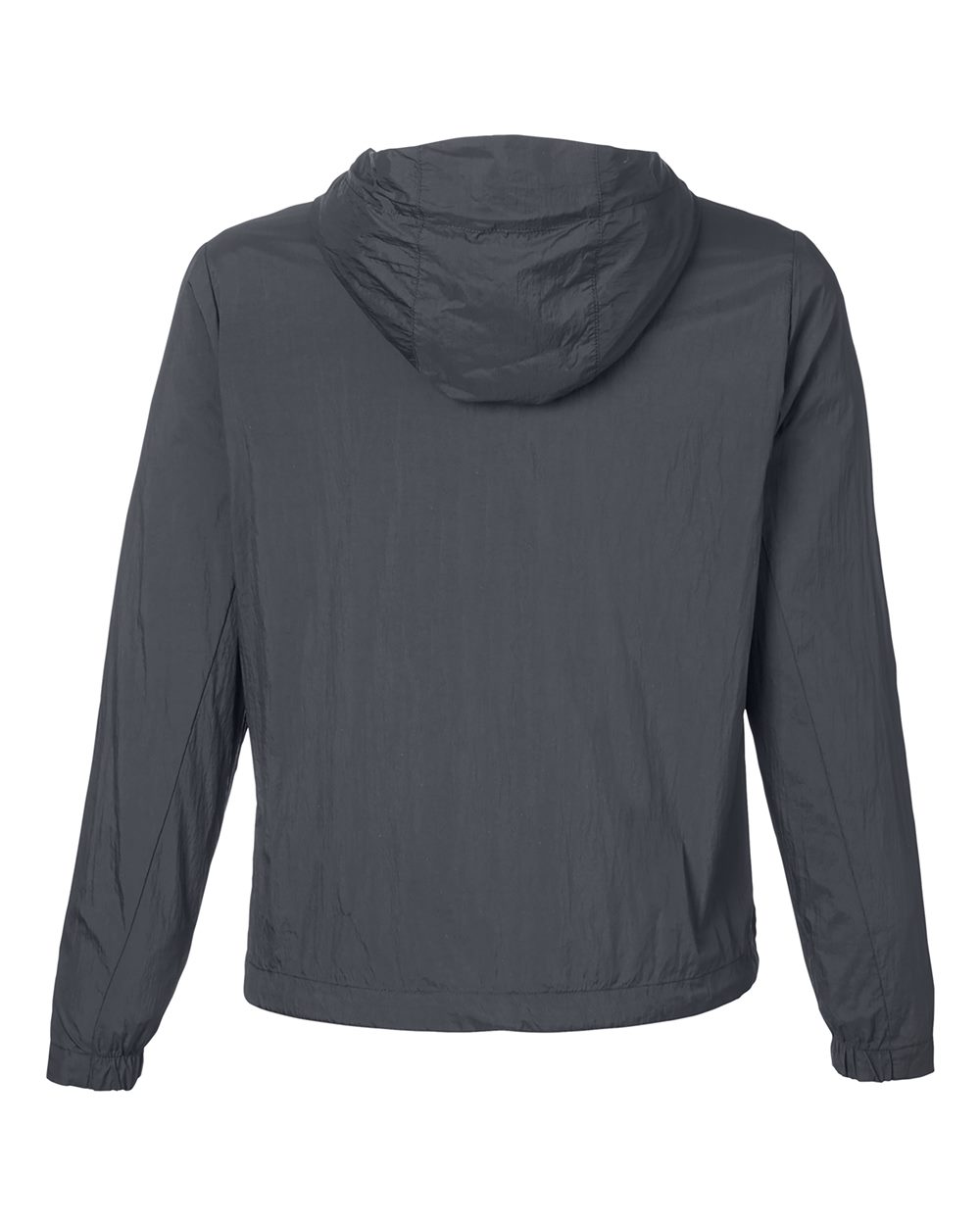 Women's Aura Lightweight Packable Anorak - Back - B214D3592 - Carbon/ Black