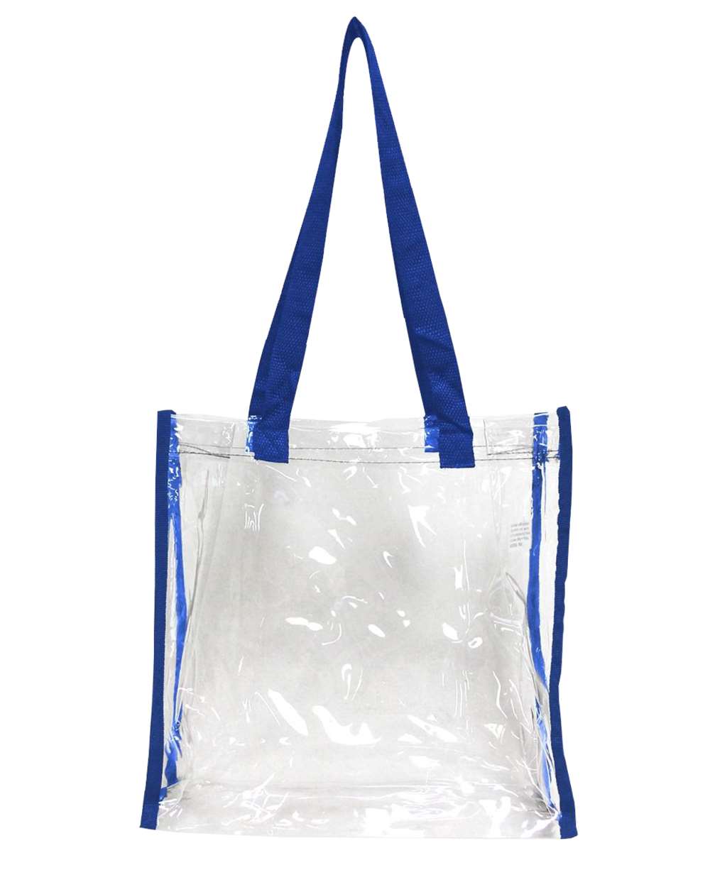 Clear Value Tote - Back - B61966750 - Royal