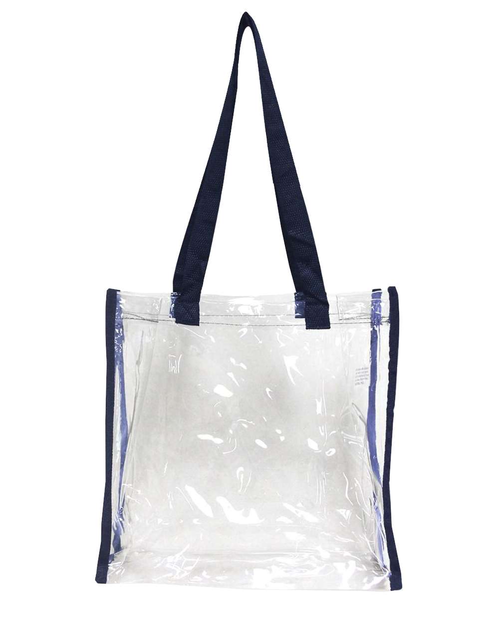 Clear Value Tote - Front - B61966650 - Navy