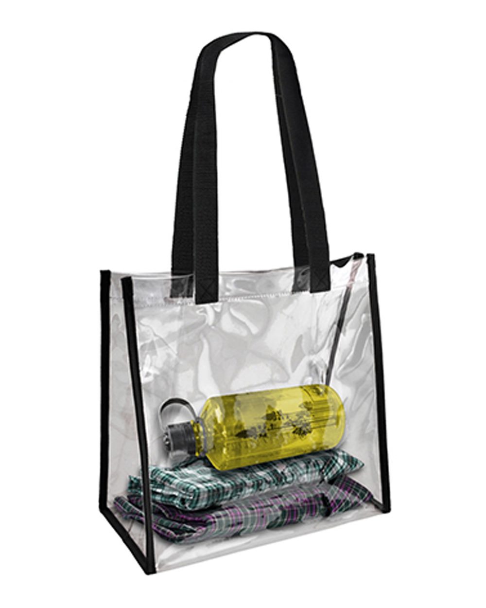 Clear Value Tote - Side - B61966500 - Black