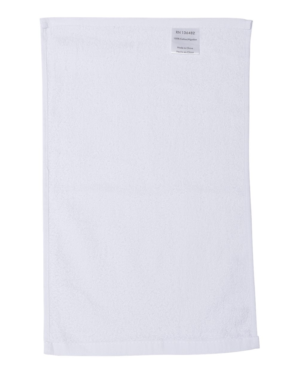 Value Rally Towel - Back - B62066000 - White