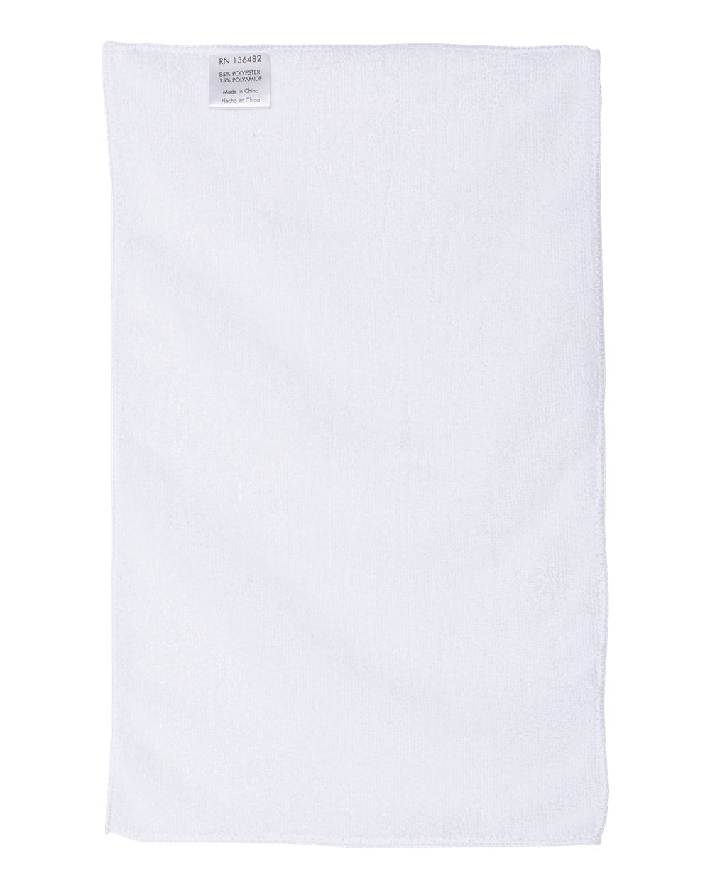 Value Microfiber Rally Towel - Back - B62466000 - White