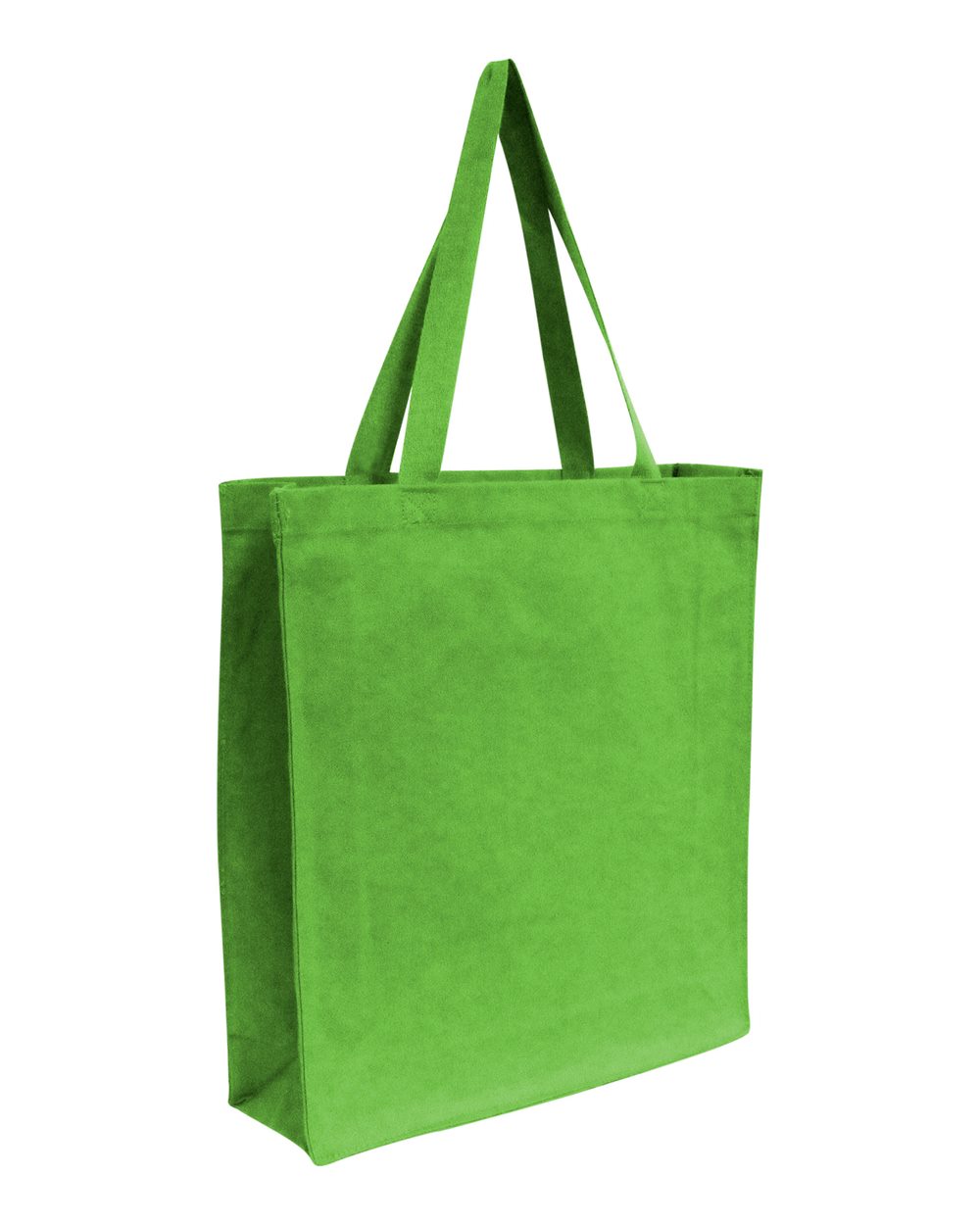 Promotional Shopper Tote - Front - B11966170 - Lime Green