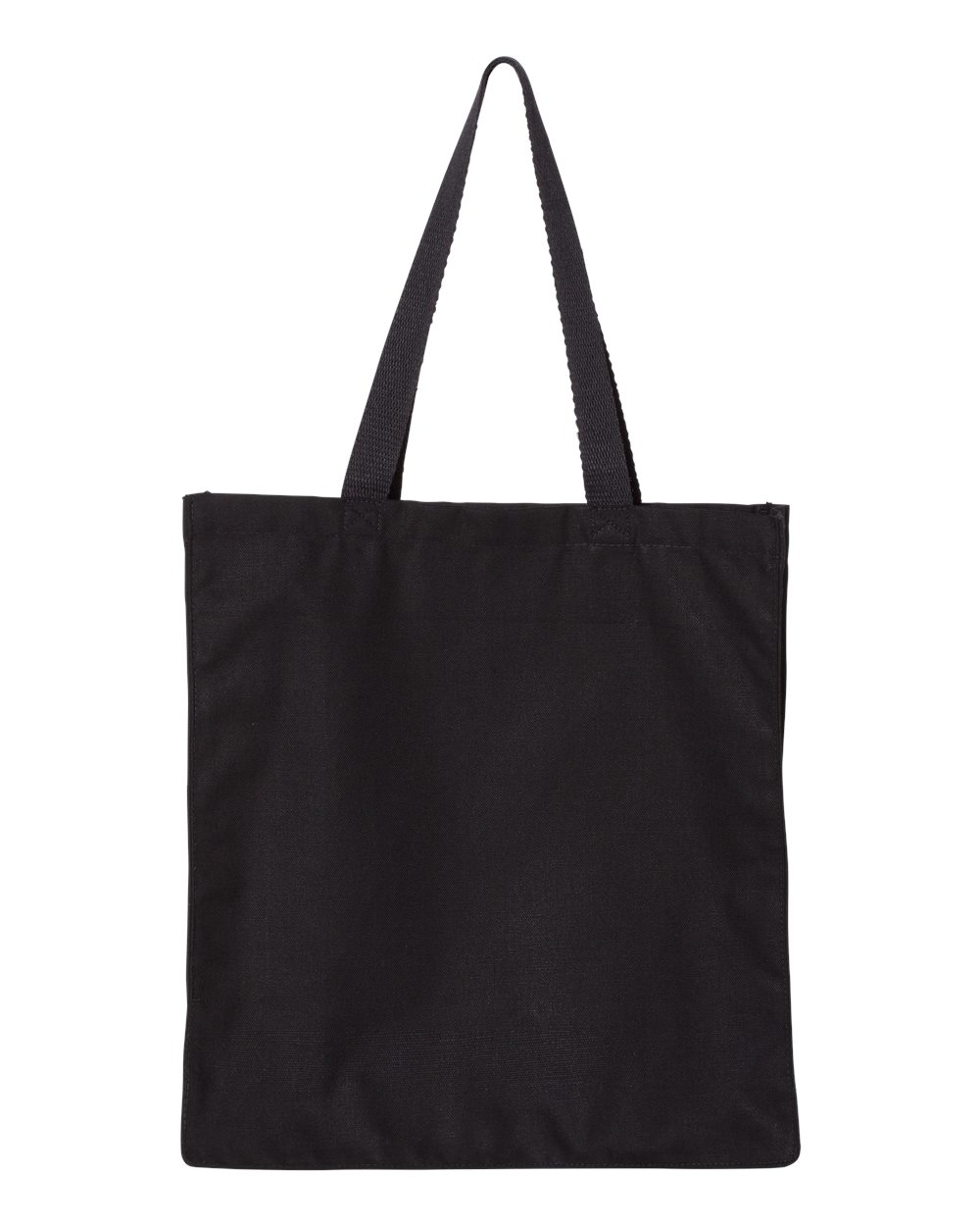 Promotional Shopper Tote - Front - B11966500 - Black