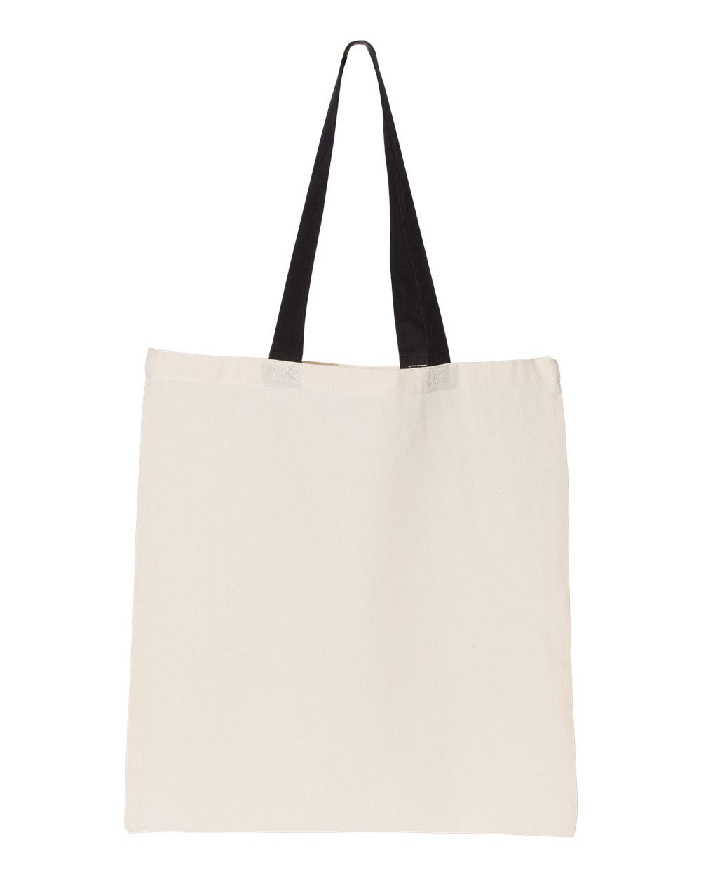 Contrast-Color Handle Tote - styleImage