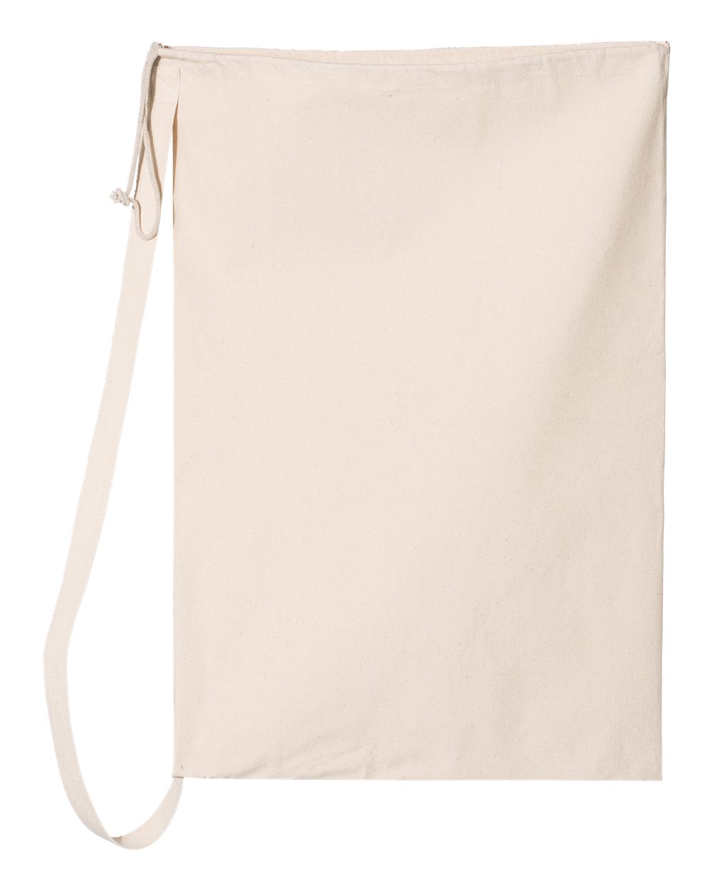 Large Laundry Bag - Back - B11066240 - Natural
