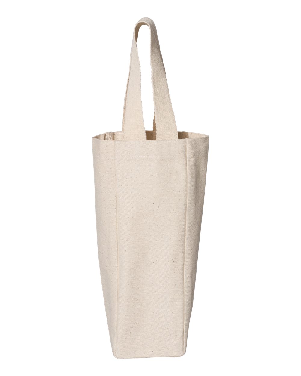 Single Wine Tote - Back - B11166240 - Natural