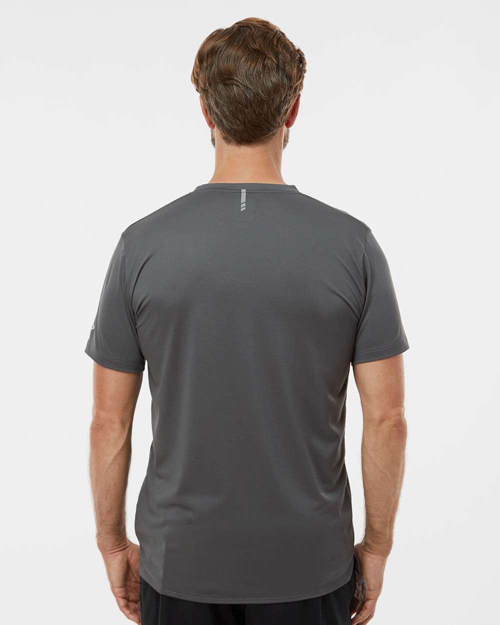 Men's Team Issue Hydrolix T-Shirt - OnModelBack - B08587093 - Forged Iron