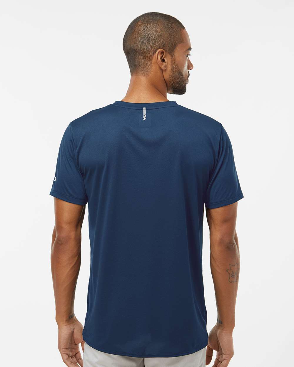 Men's Team Issue Hydrolix T-Shirt - OnModelBack - B08587653 - Team Navy