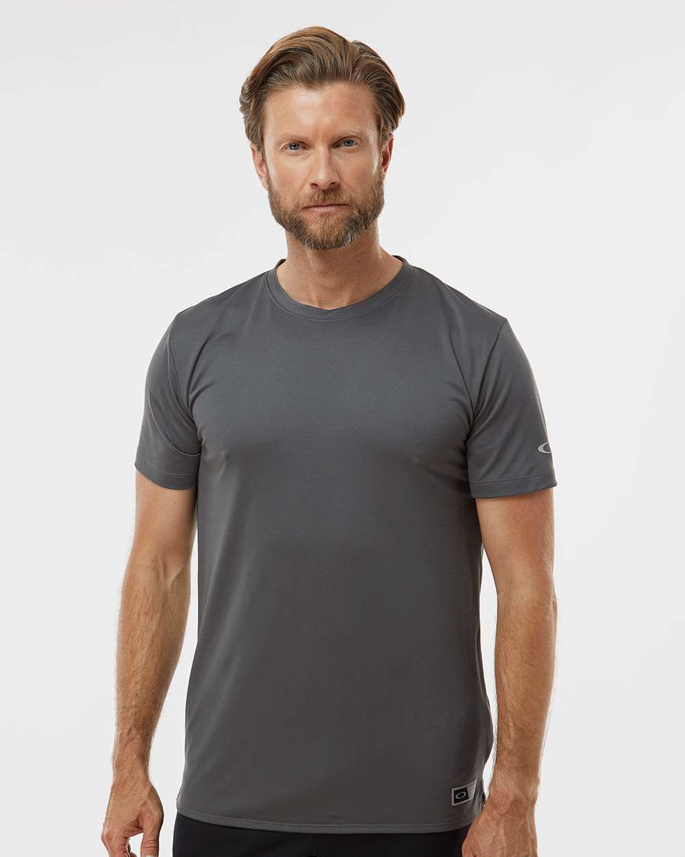 Men's Team Issue Hydrolix T-Shirt - OnModelFront - B08587093 - Forged Iron