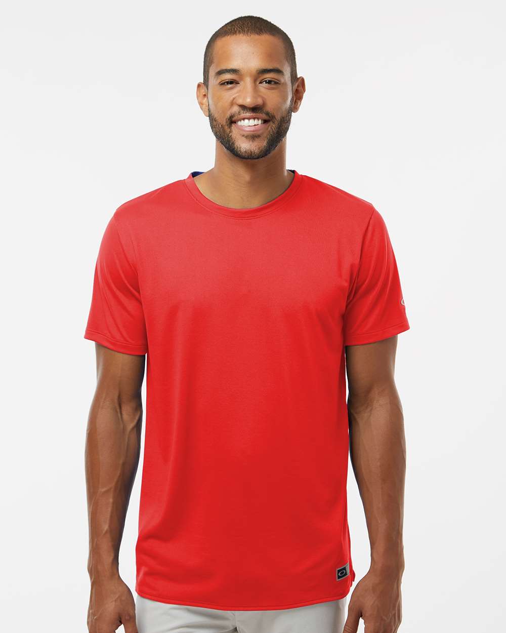 Men's Team Issue Hydrolix T-Shirt - OnModelFront - B08587703 - Team Red