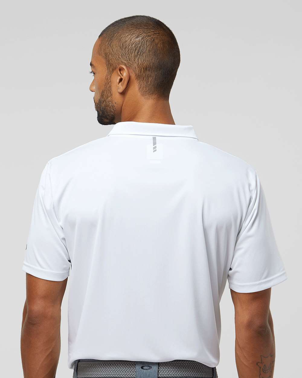 Men's Team Issue Hydrolix Polo - OnModelBack - B08787003 - White