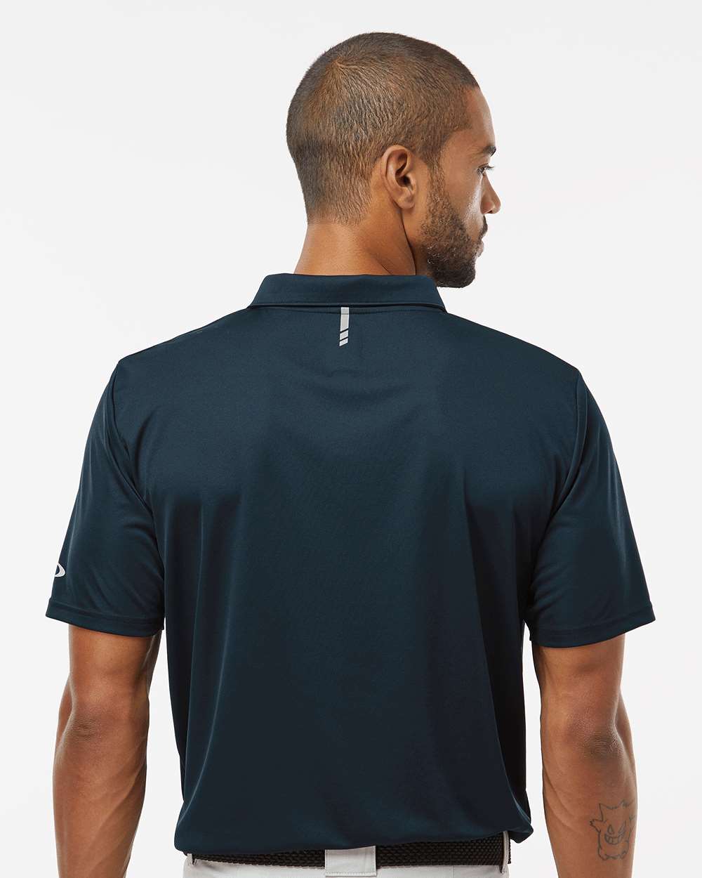 Men's Team Issue Hydrolix Polo - OnModelBack - B08787503 - Blackout