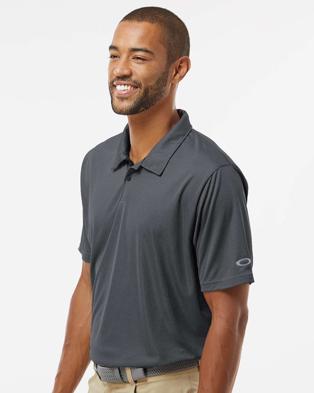 Men's Team Issue Hydrolix Polo - OnModelSide - B08787093 - Forged Iron
