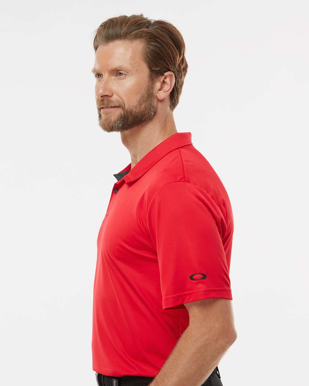 Men's Team Issue Hydrolix Polo - OnModelSide - B08787703 - Team Red