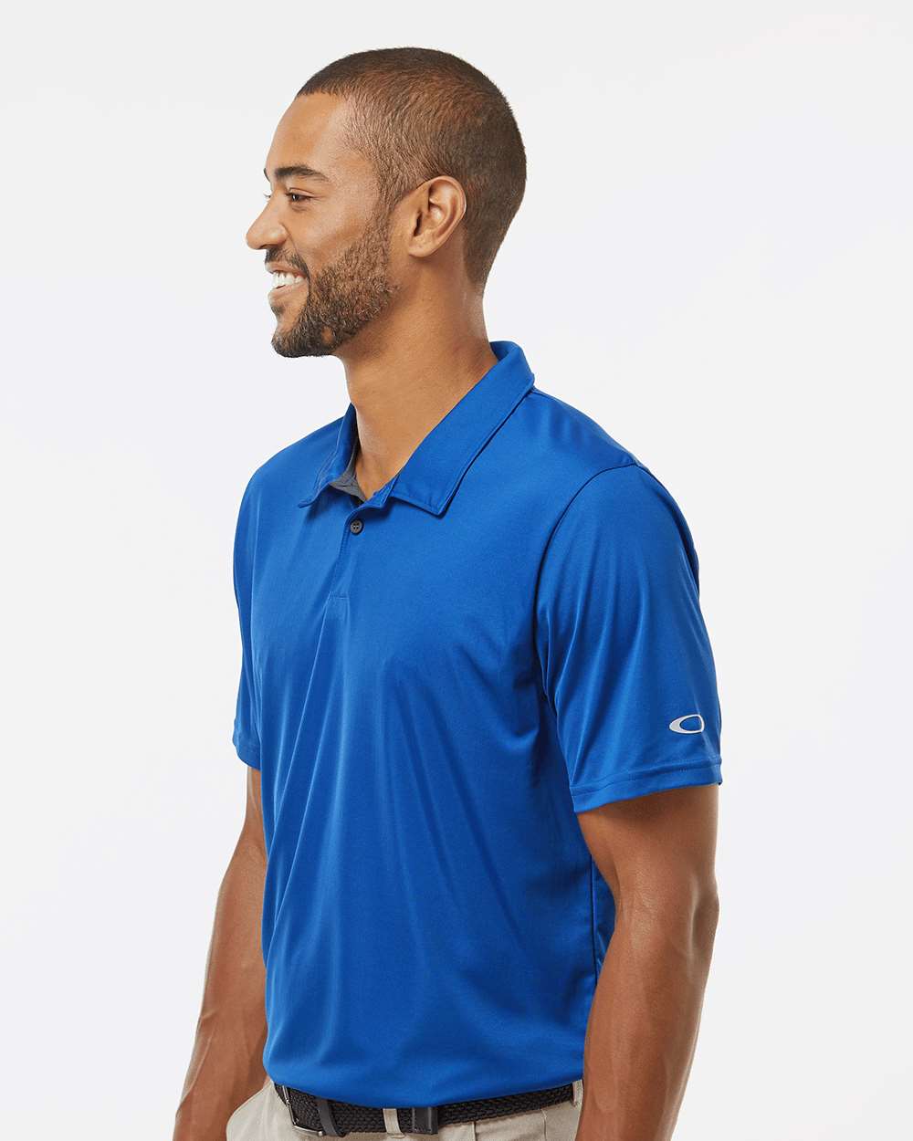 Men's Team Issue Hydrolix Polo - OnModelSide - B08787753 - Team Royal