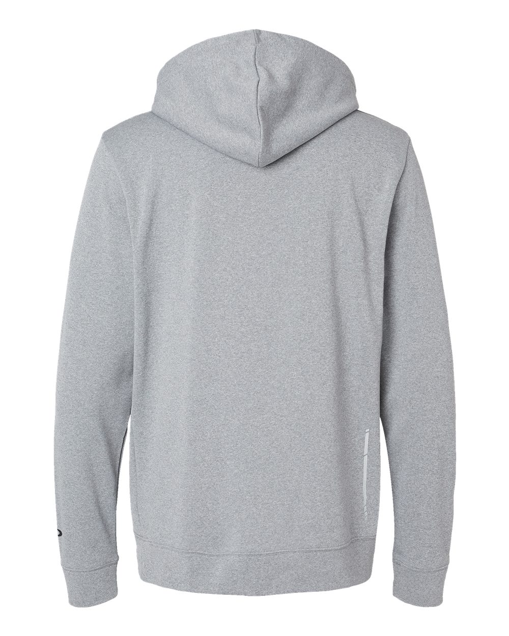 Men's Team Issue Hydrolix Hooded Sweatshirt - Back - B08887583 - New Granite Heather