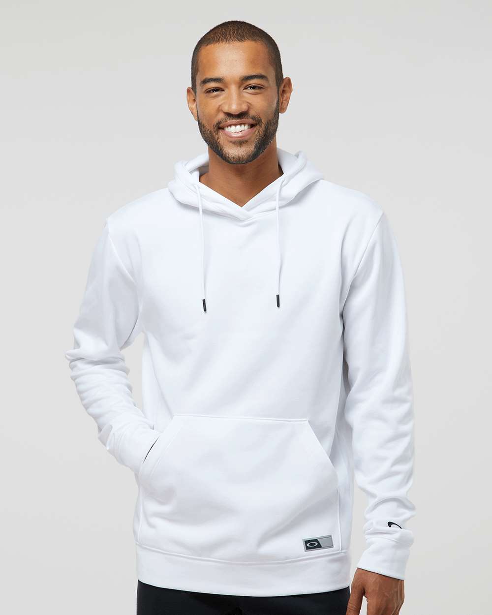 Men's Team Issue Hydrolix Hooded Sweatshirt - OnModelFront - B08887003 - White