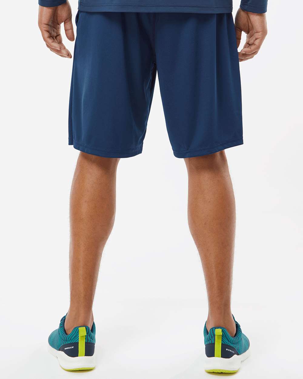 Men's Team Issue Hydrolix 9" Shorts - OnModelBack - B09087653 - Team Navy