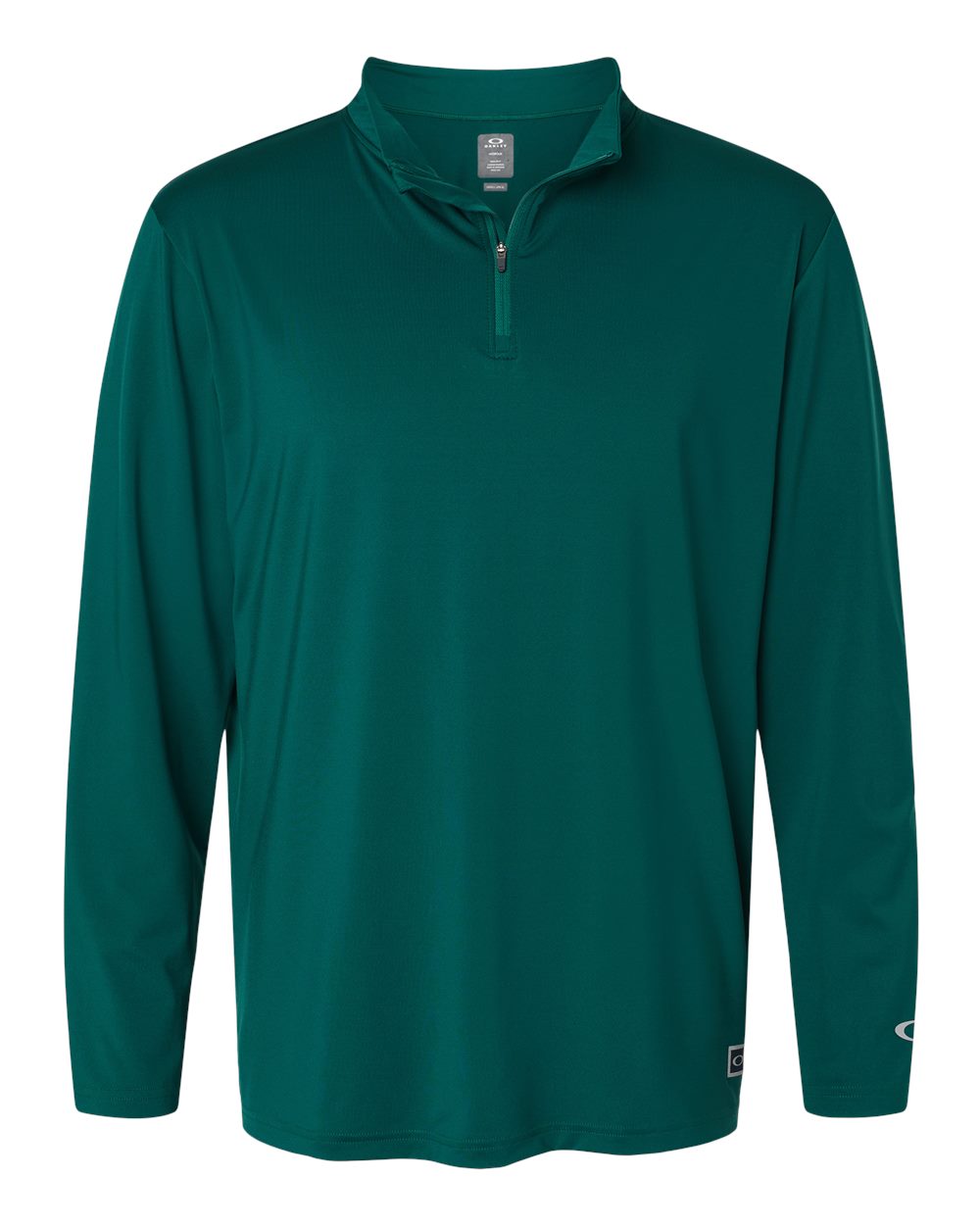 Men's Team Issue Podium Quarter-Zip Pullover - Front - B09287543 - Team Fir