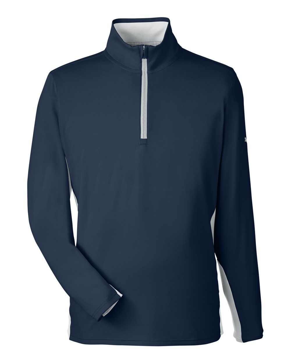 Men's Gamer Golf Quarter-Zip Pullover - Front - B18446103 - Navy Blazer