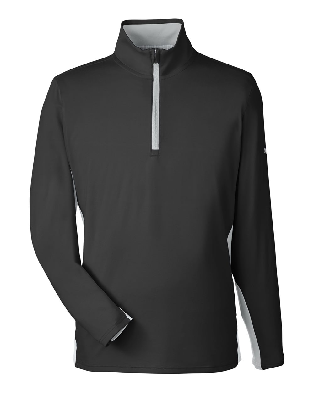 Men's Gamer Golf Quarter-Zip Pullover - Front - B18446504 - Puma Black
