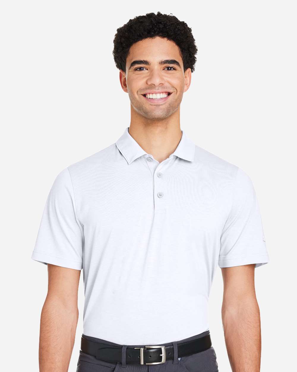 Men's Bandon Polo - OnModelFront - B20646003 - Bright White