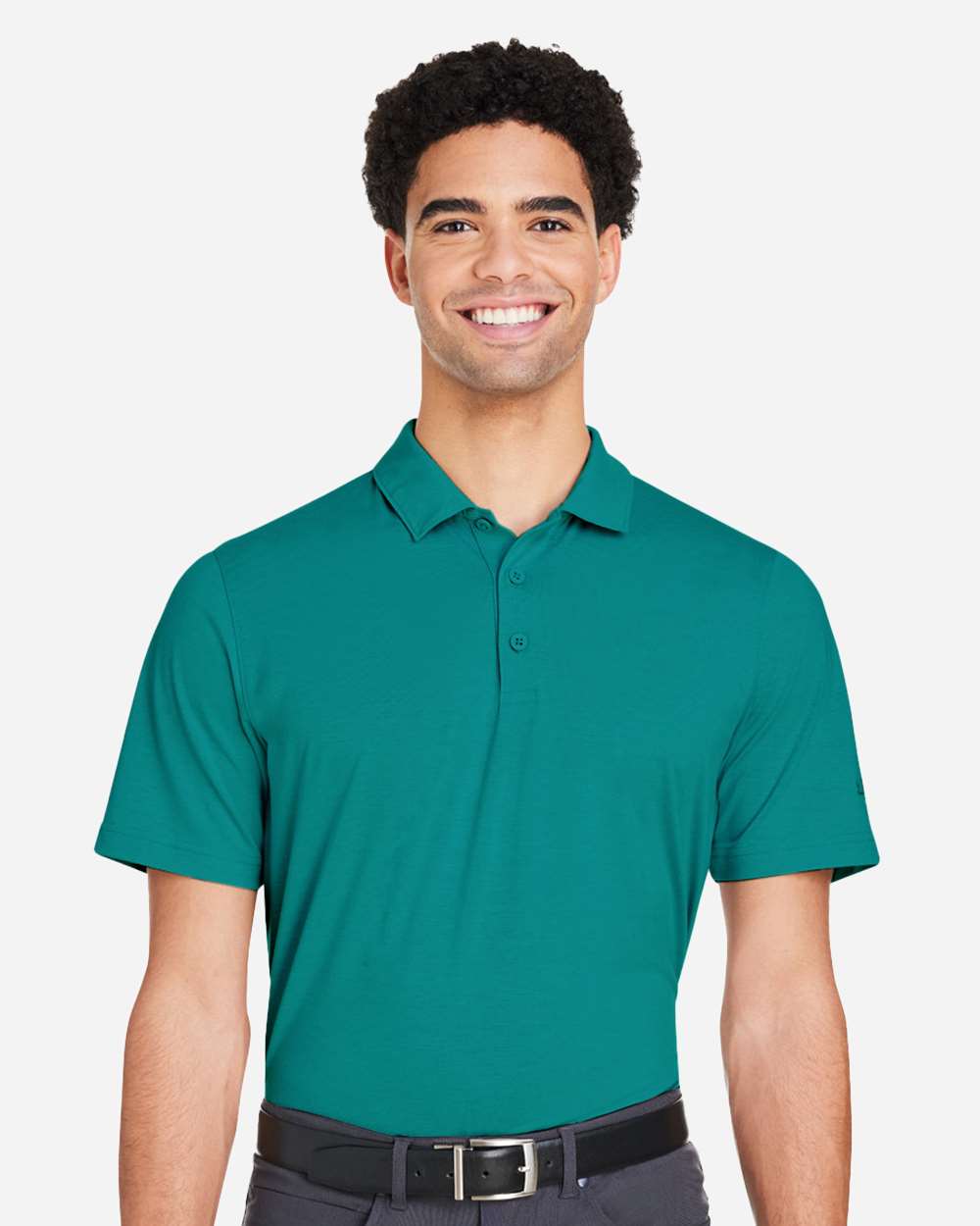 Men's Bandon Polo - OnModelFront - B20646543 - Green Lagoon