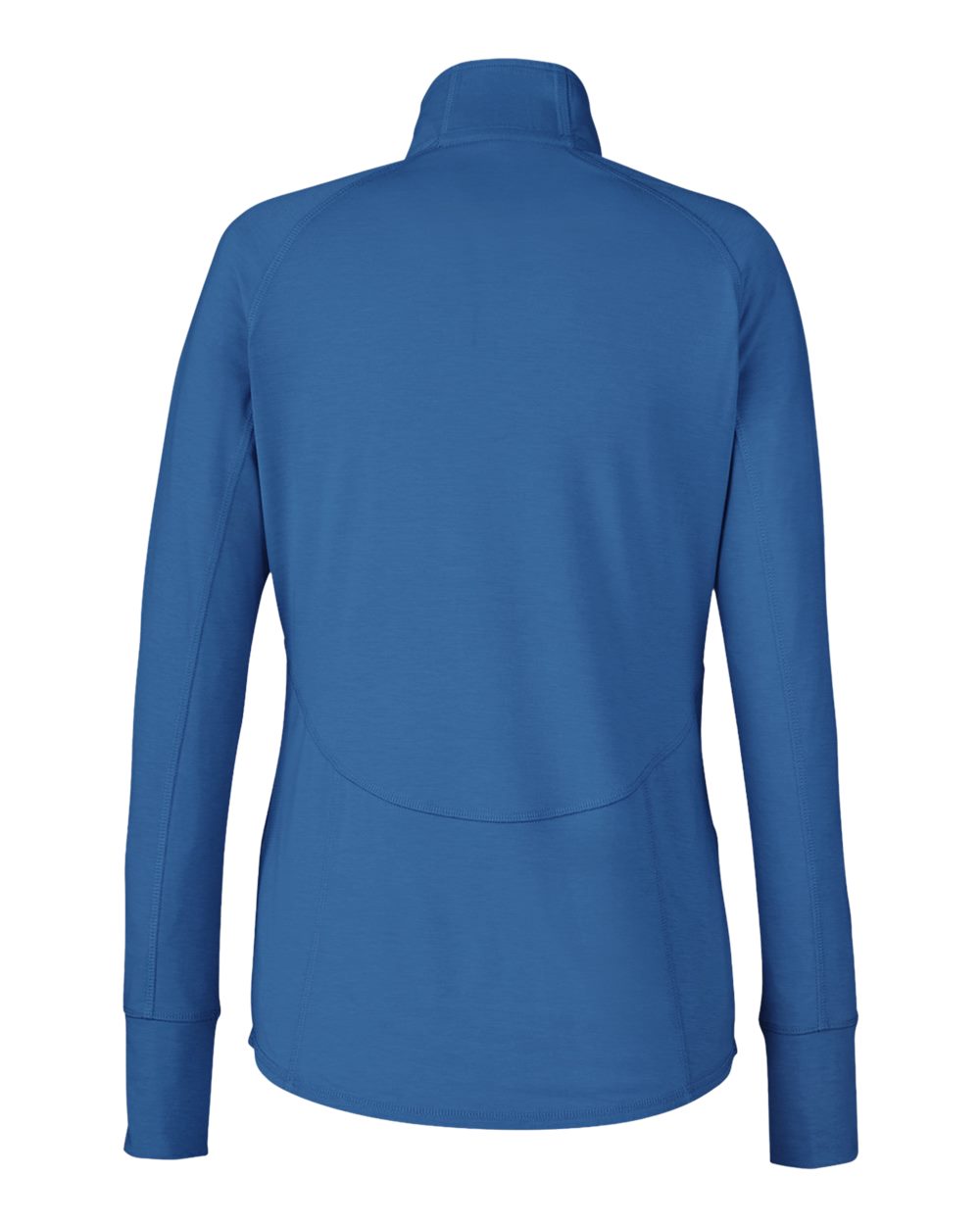 Women's Bandon Quarter-Zip Pullover - Back - B20946103 - Lake Blue
