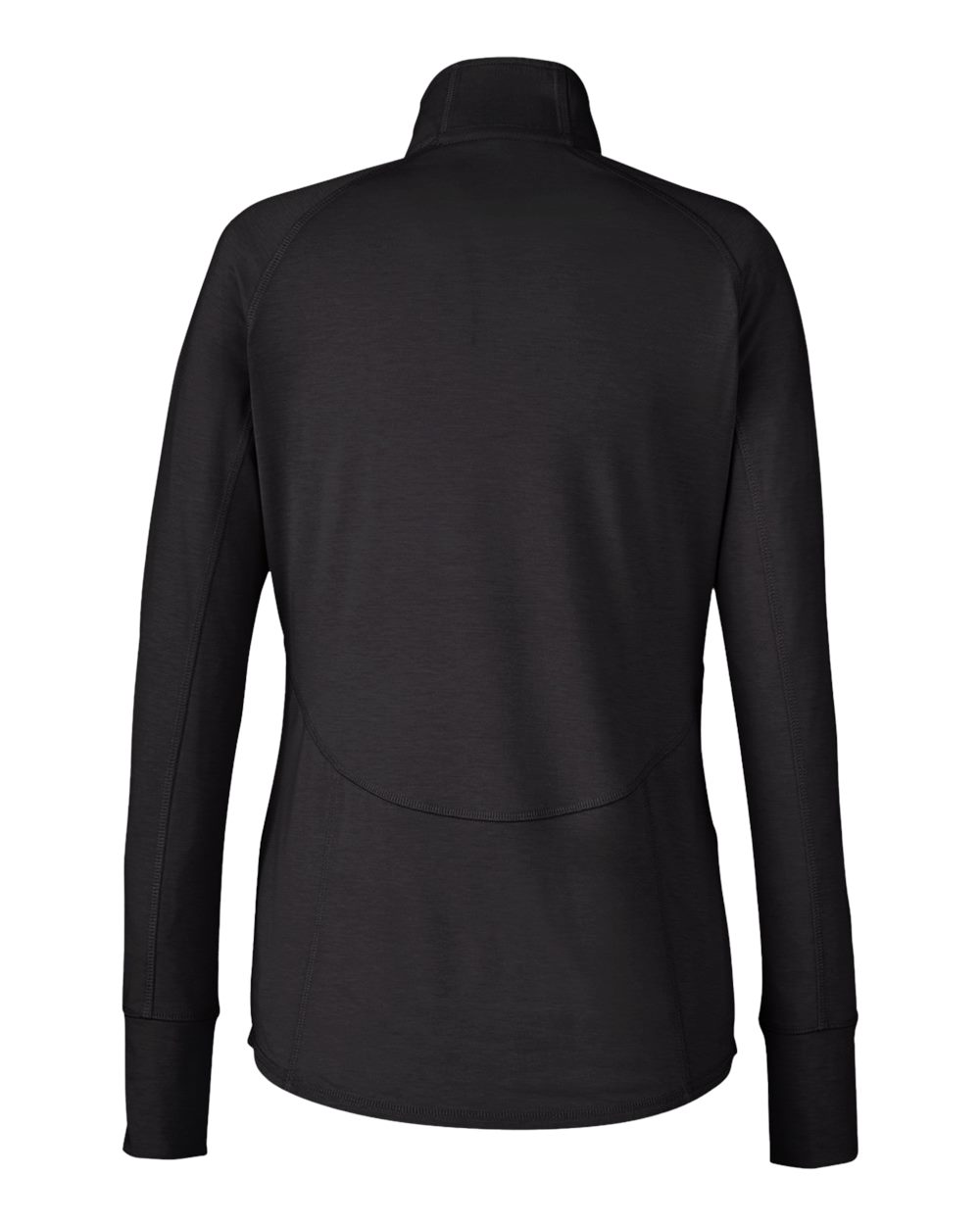Women's Bandon Quarter-Zip Pullover - Back - B20946503 - Puma Black