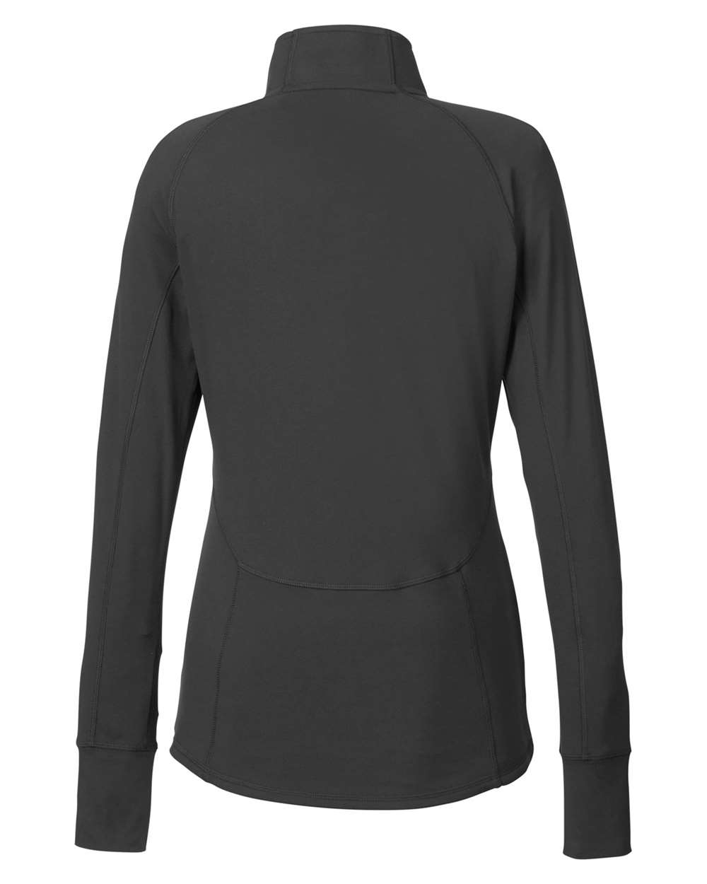 Women's Gamer Golf Quarter-Zip Pullover - Back - B15746503 - Puma Black