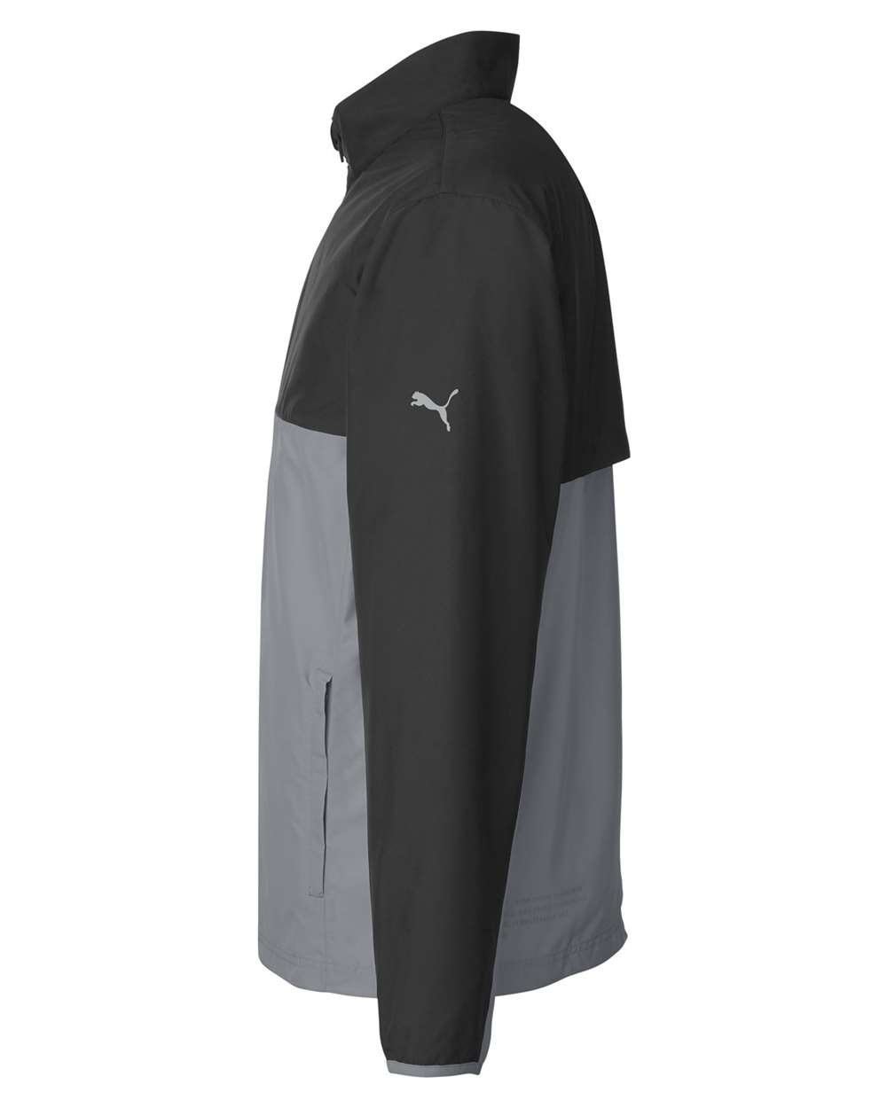 Men's 1st Mile Wind Jacket - DirectSide - B18546503 - Puma Black/ Quiet Shade