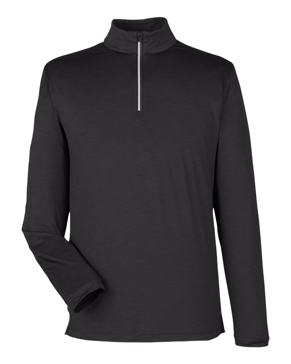 Men's You-V Quarter-Zip Pullover - Front - B17046503 - Puma Black