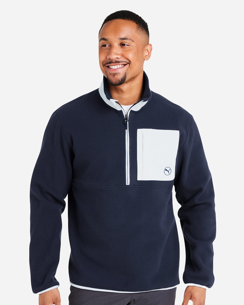 Men's Fleece Quarter-Zip Pullover - styleImage