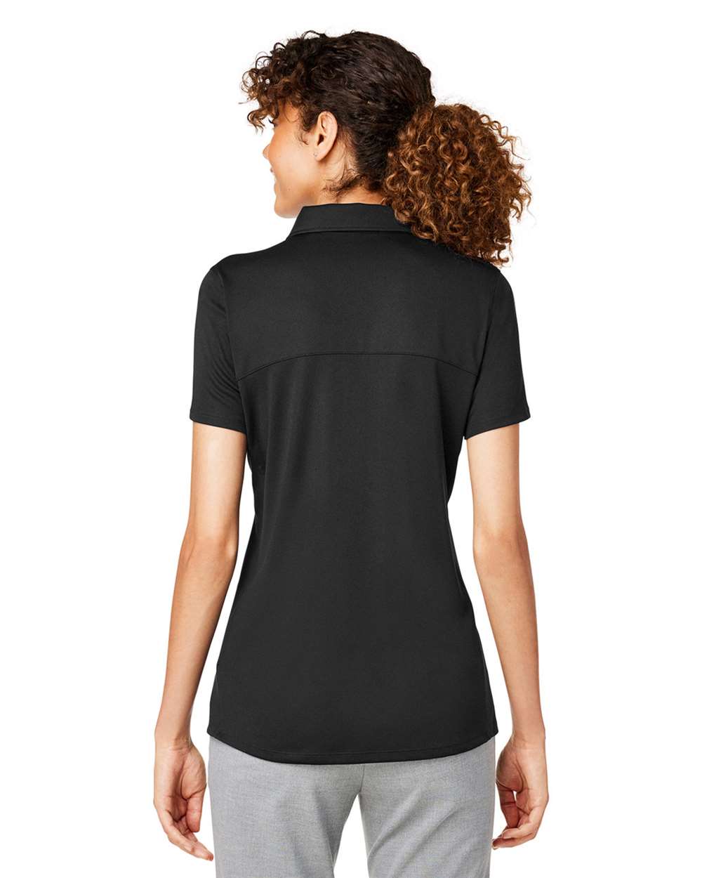 Women's Gamer Golf Polo - OnModelBack - B15546503 - Puma Black