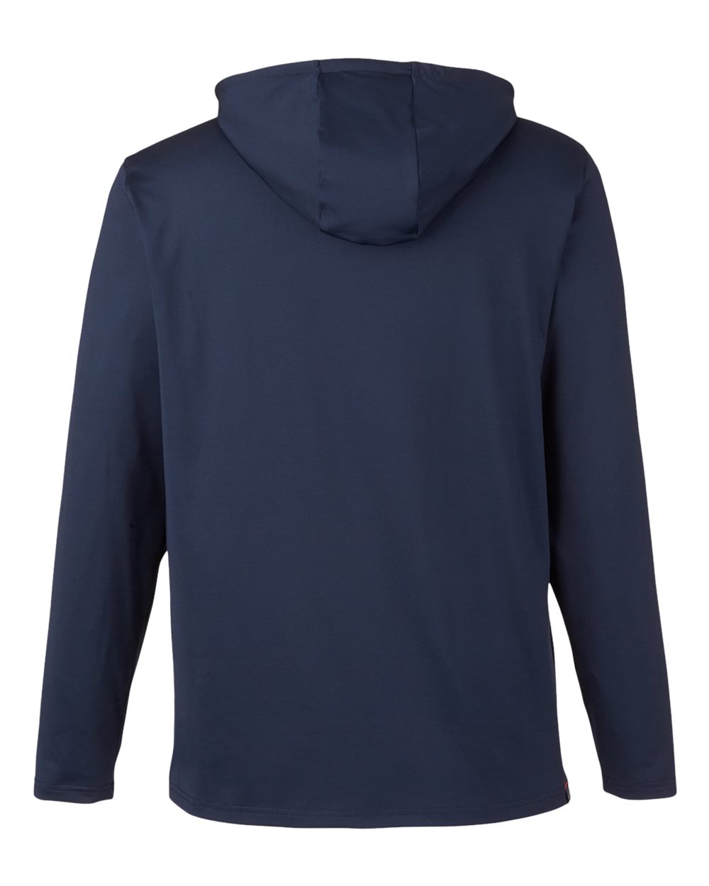 Men's Volition Patriotic Hooded Pullover - Back - B16546653 - Navy Blazer