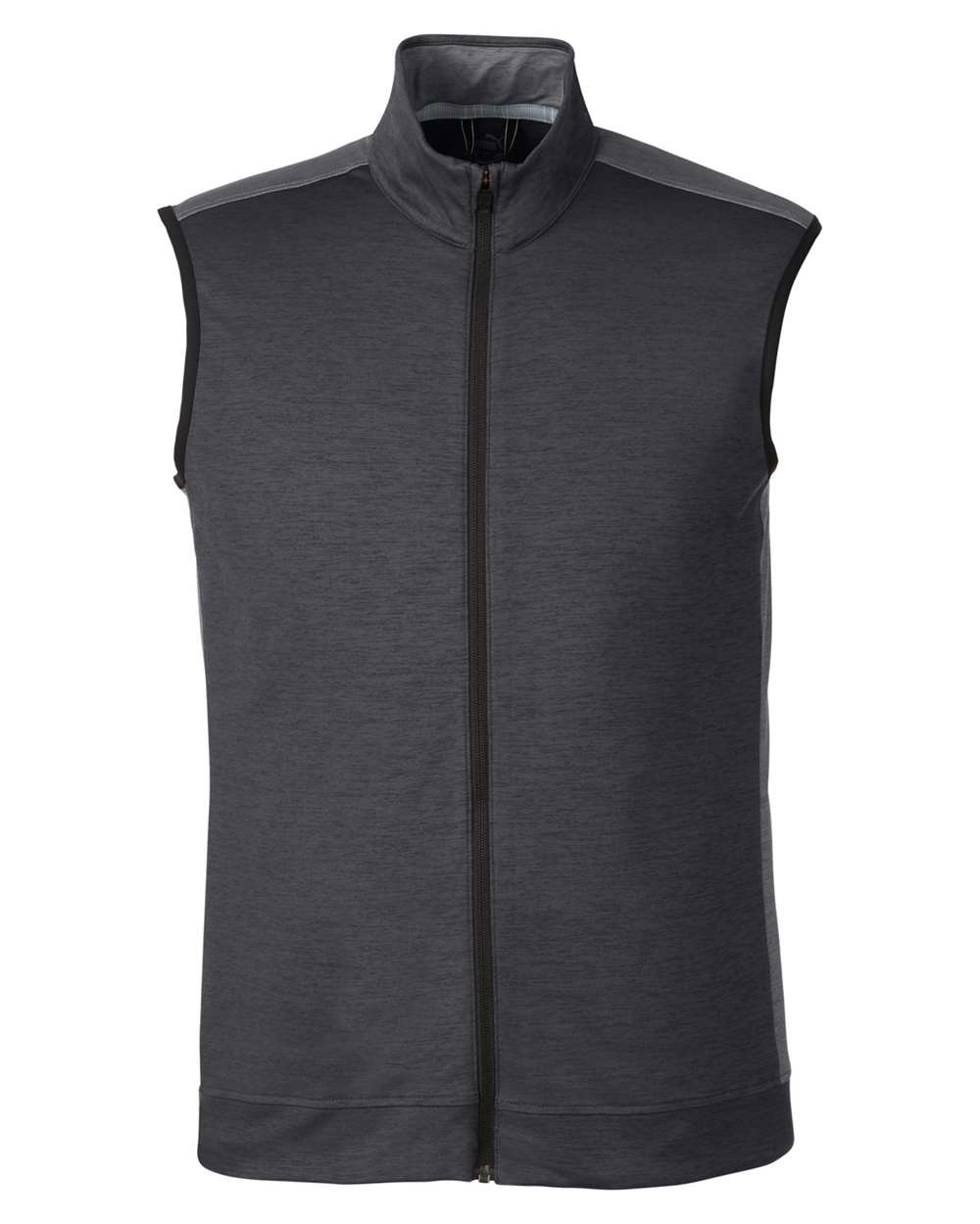 Men's T7 Cloudspun Vest - Front - B18746503 - Puma Black Heather/ Quiet Shade