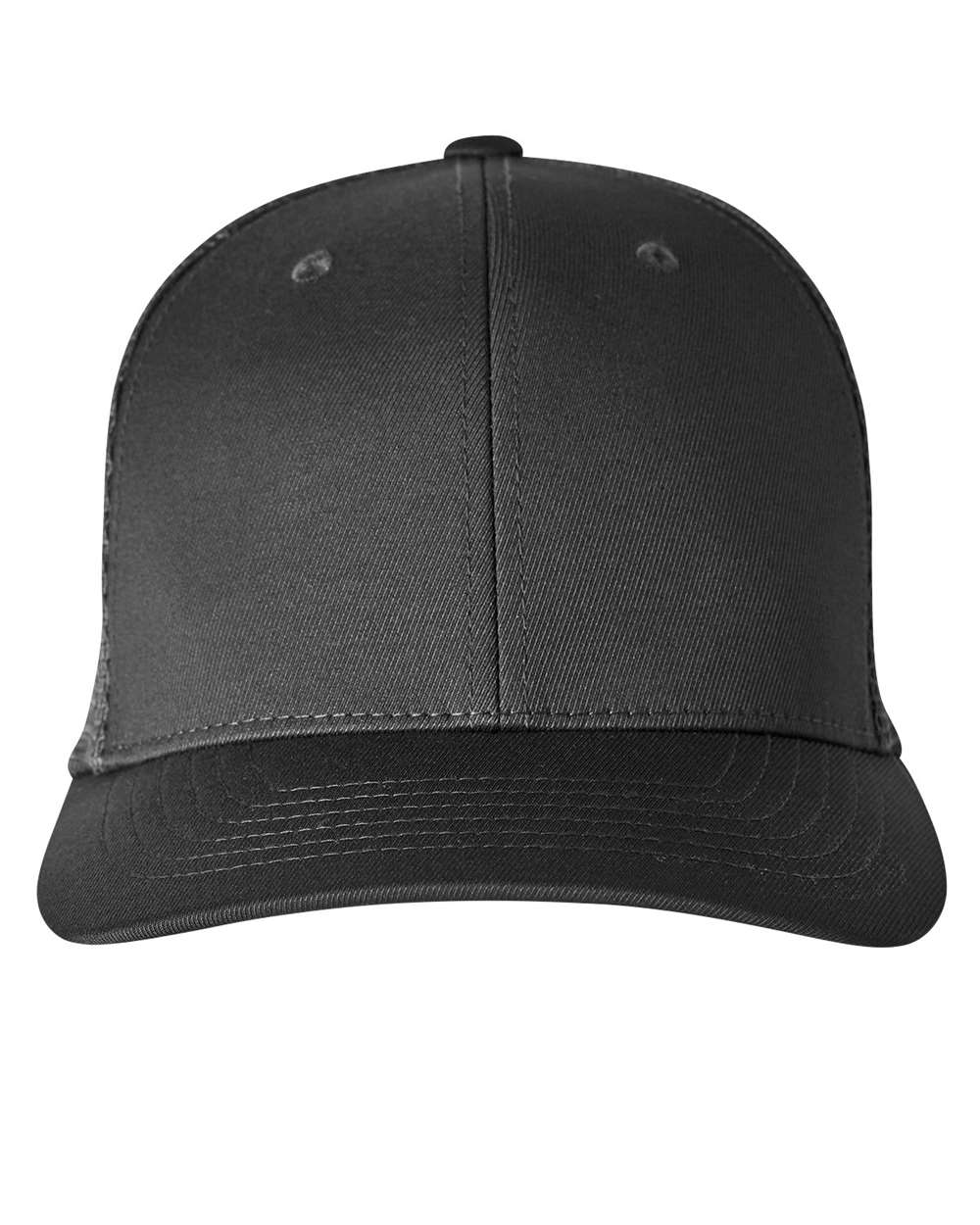 110 Snapback Trucker Cap - Front - B15046500 - Puma Black/ Puma Black