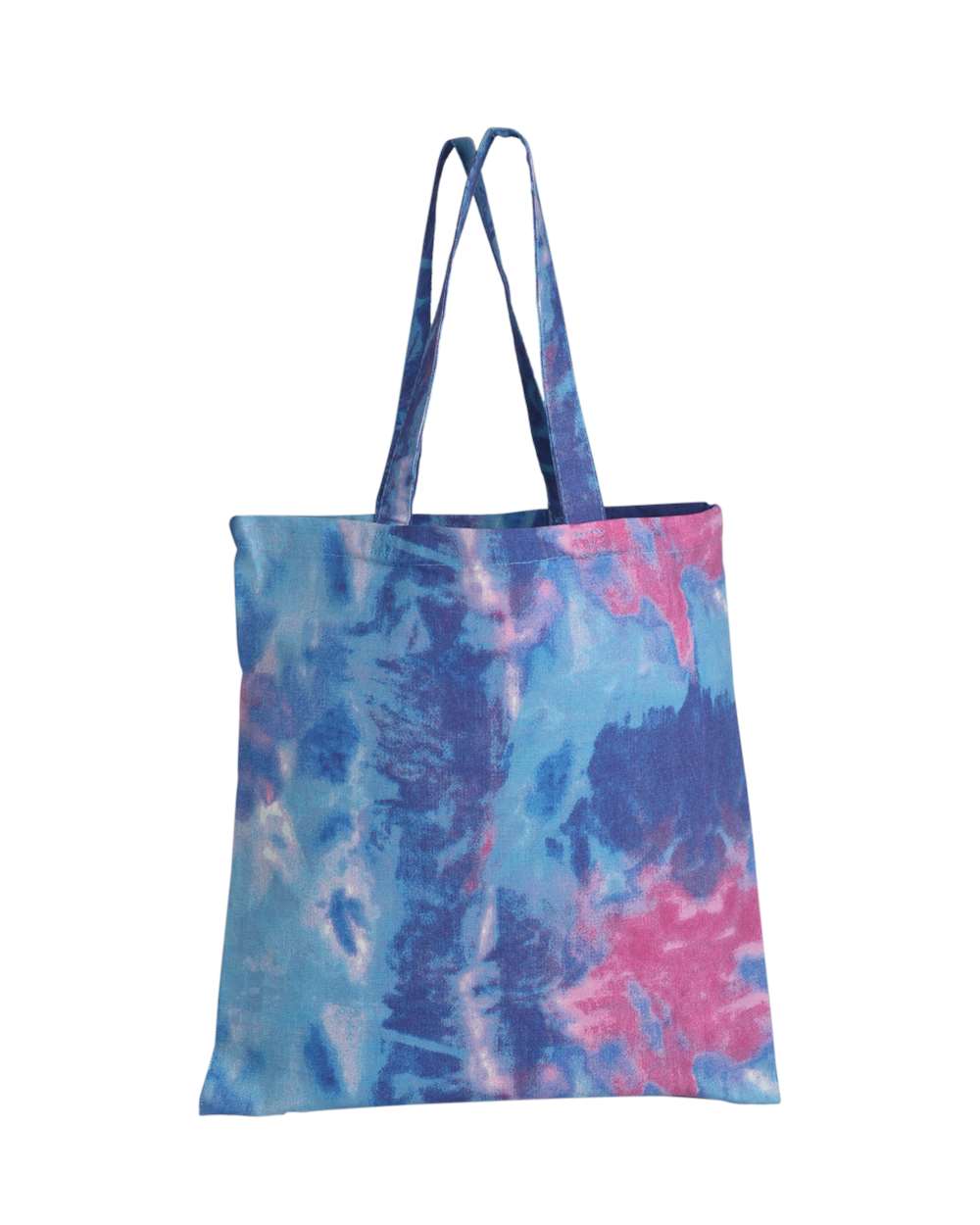 Tie-Dyed Canvas Bag - Front - B11295300 - Cotton Candy