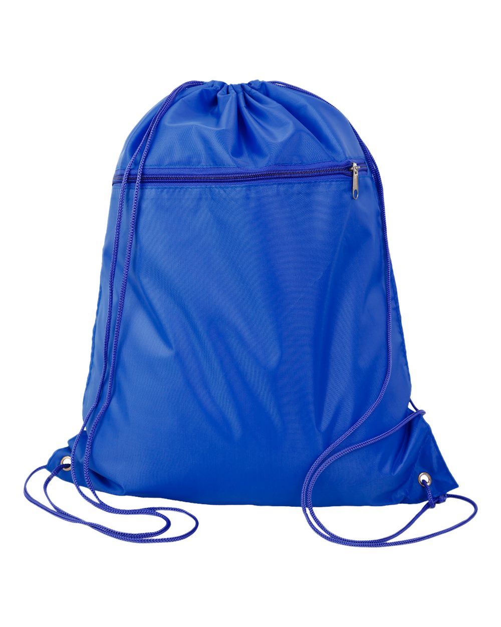Polyester Cinchpack - Front - B25895750 - Royal