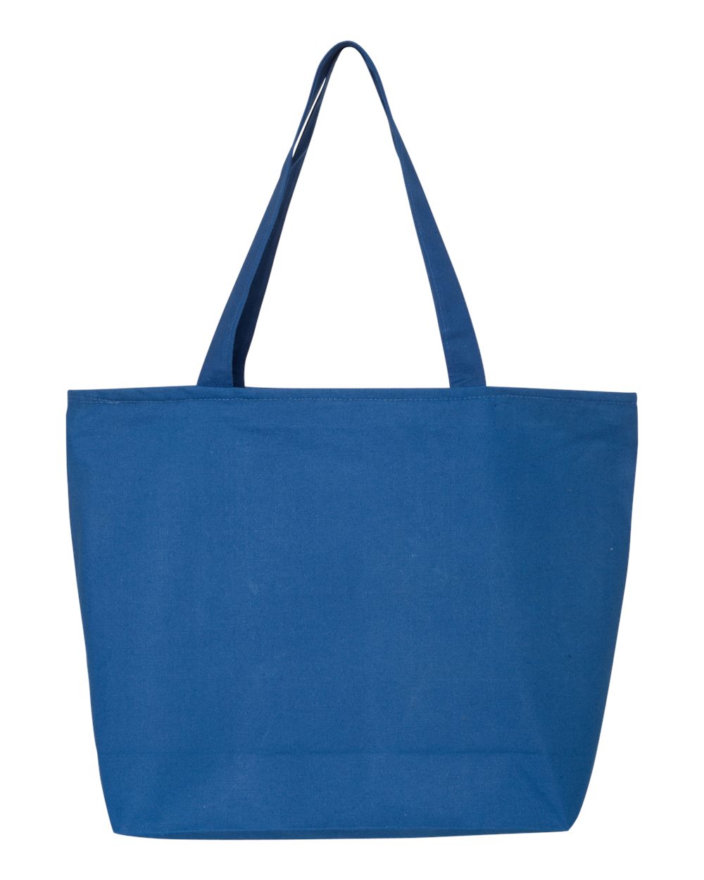 25L Zippered Tote - Front - B17595750 - Royal