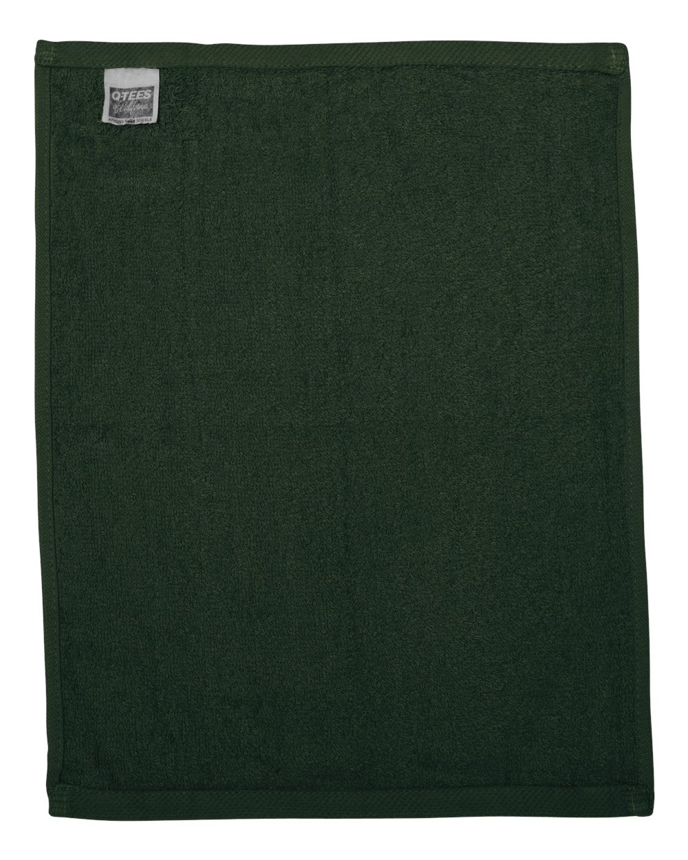 Hemmed Fingertip Towel - Back - B17895540 - Forest