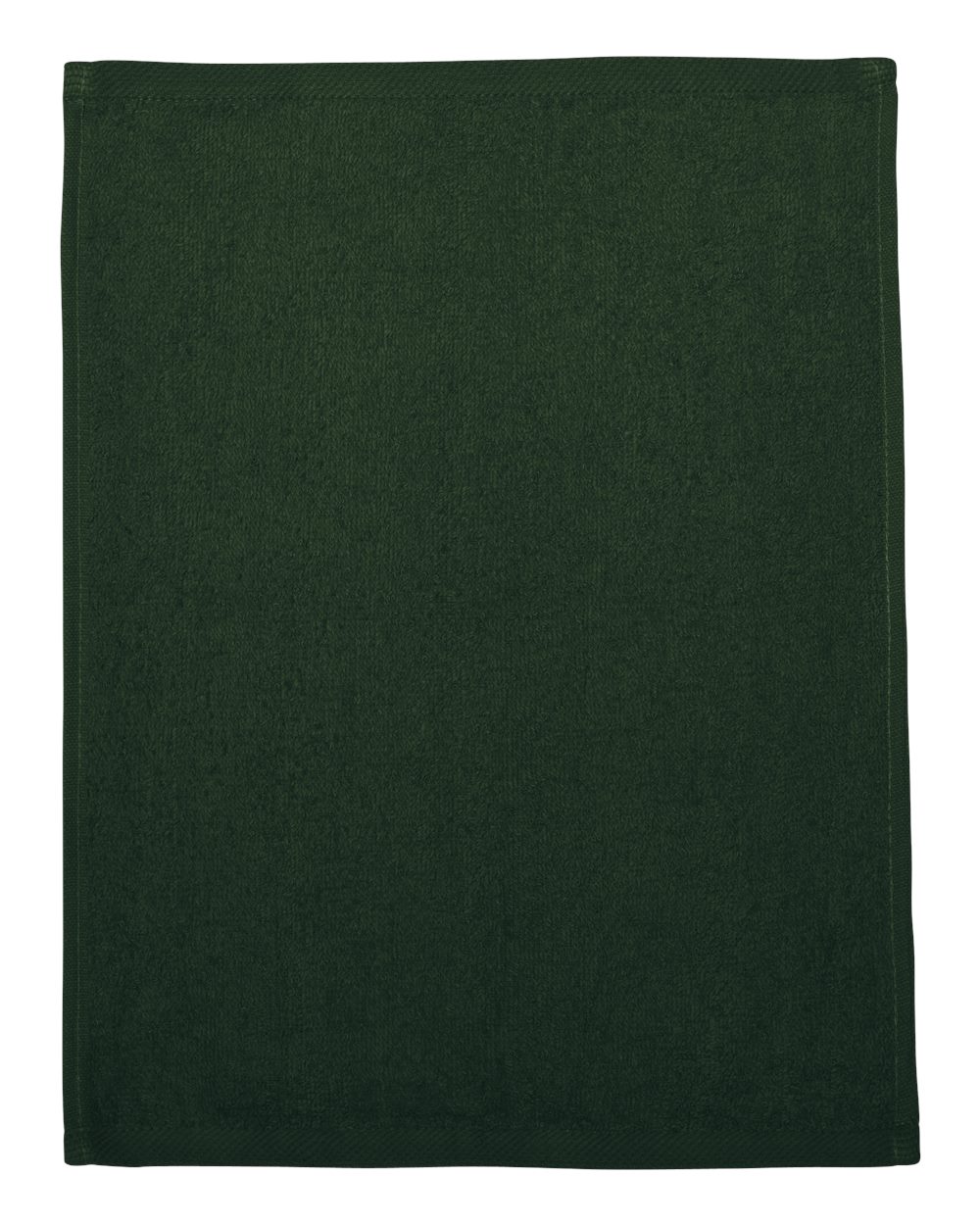 Hemmed Fingertip Towel - Front - B17895540 - Forest