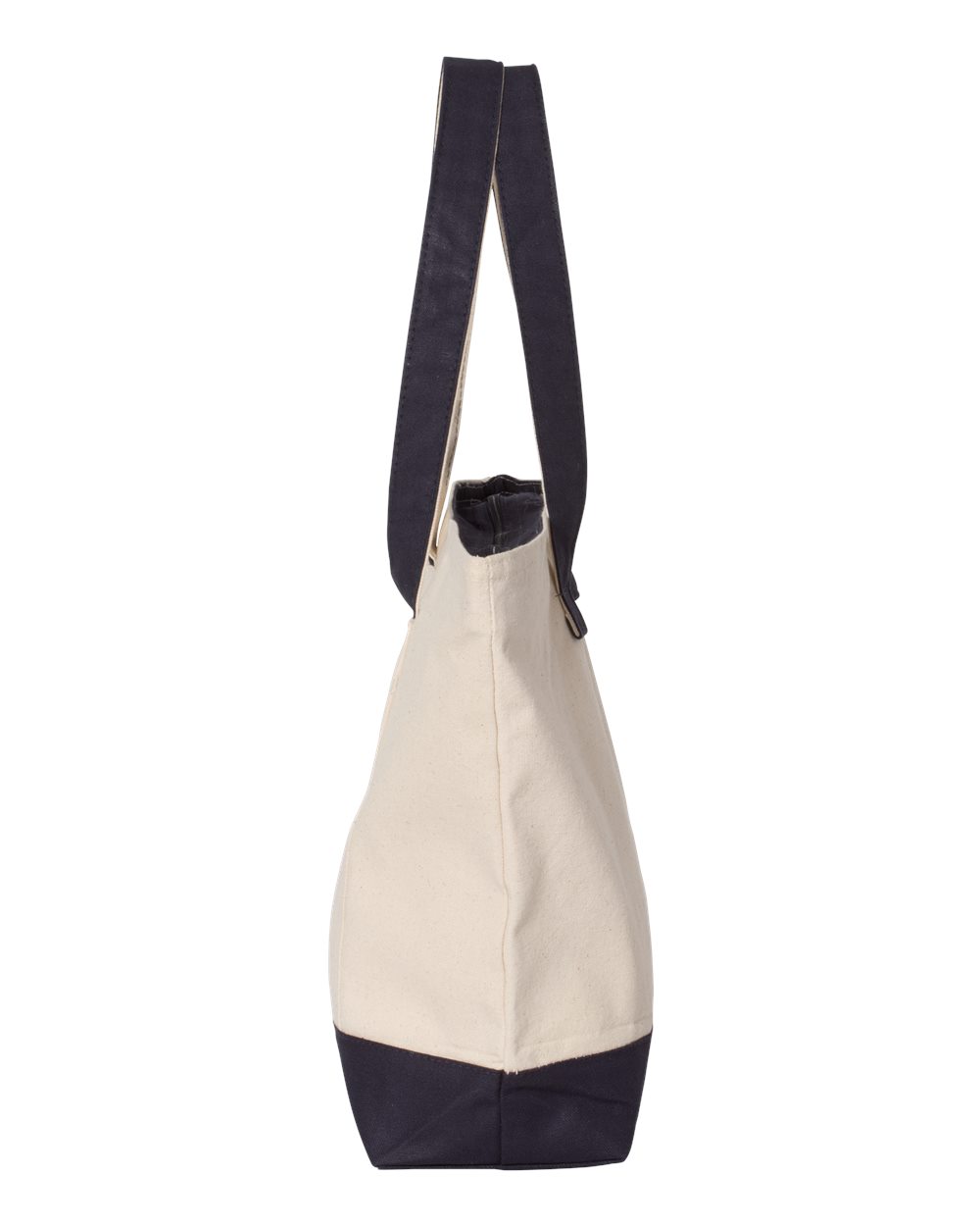 19L Zippered Tote - DirectSide - B45595650 - Natural/ Navy