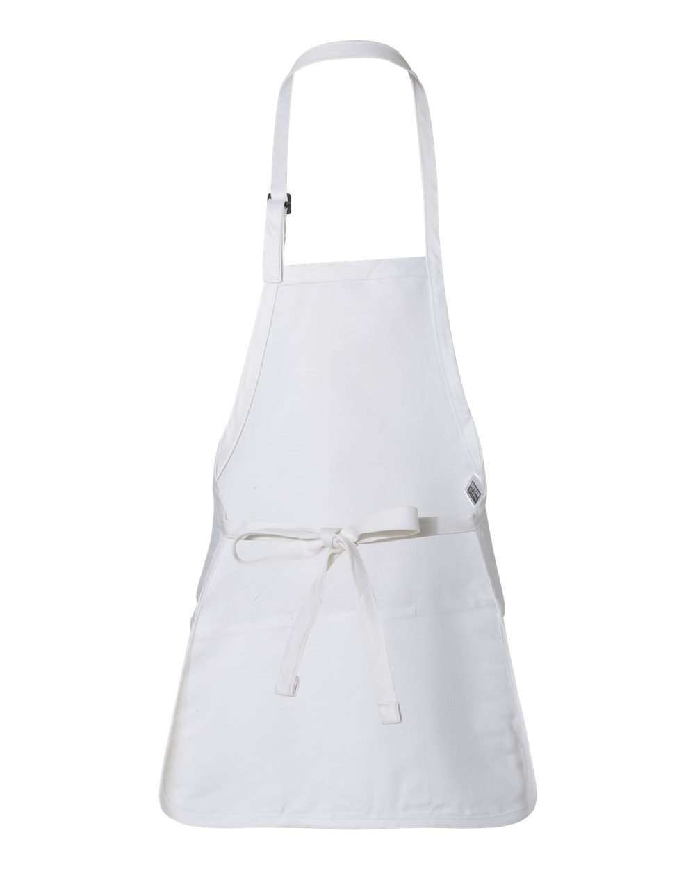 Full-Length Apron with Pouch Pocket - Back - B45795000 - White