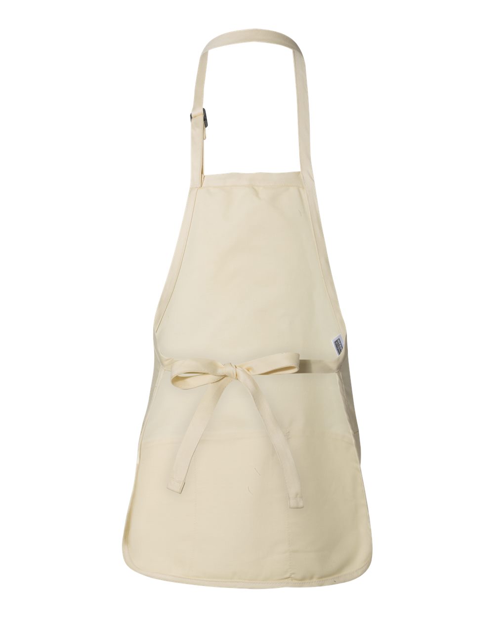 Full-Length Apron with Pouch Pocket - Back - B45795240 - Natural