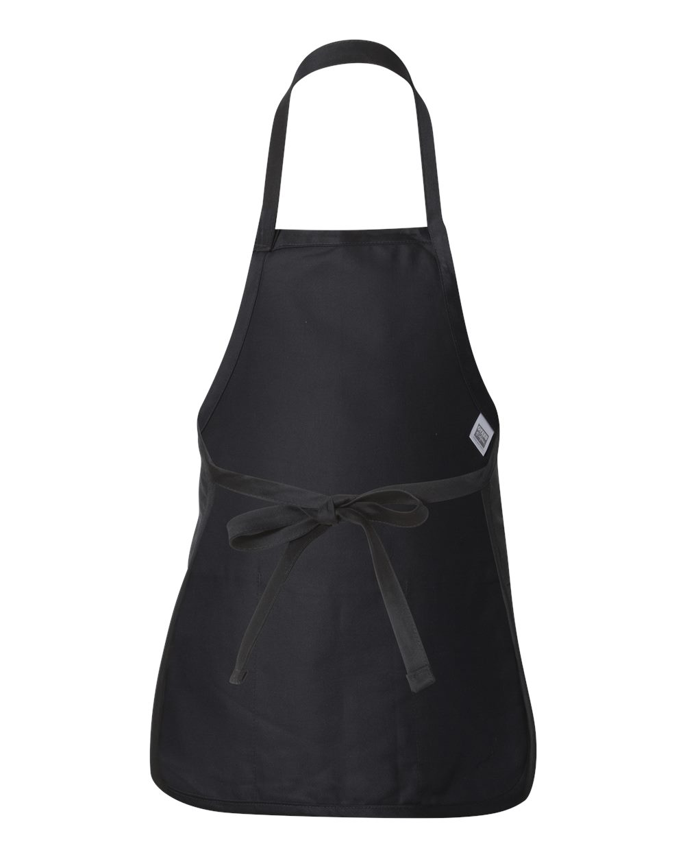 Full-Length Apron with Pouch Pocket - Back - B45795500 - Black