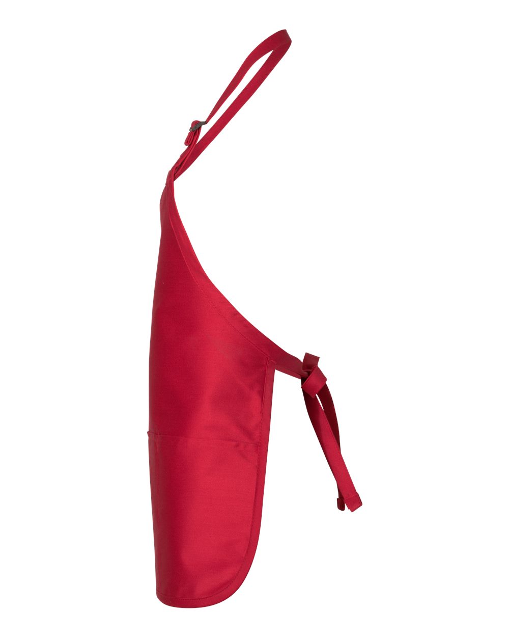 Full-Length Apron with Pouch Pocket - DirectSide - B45795700 - Red