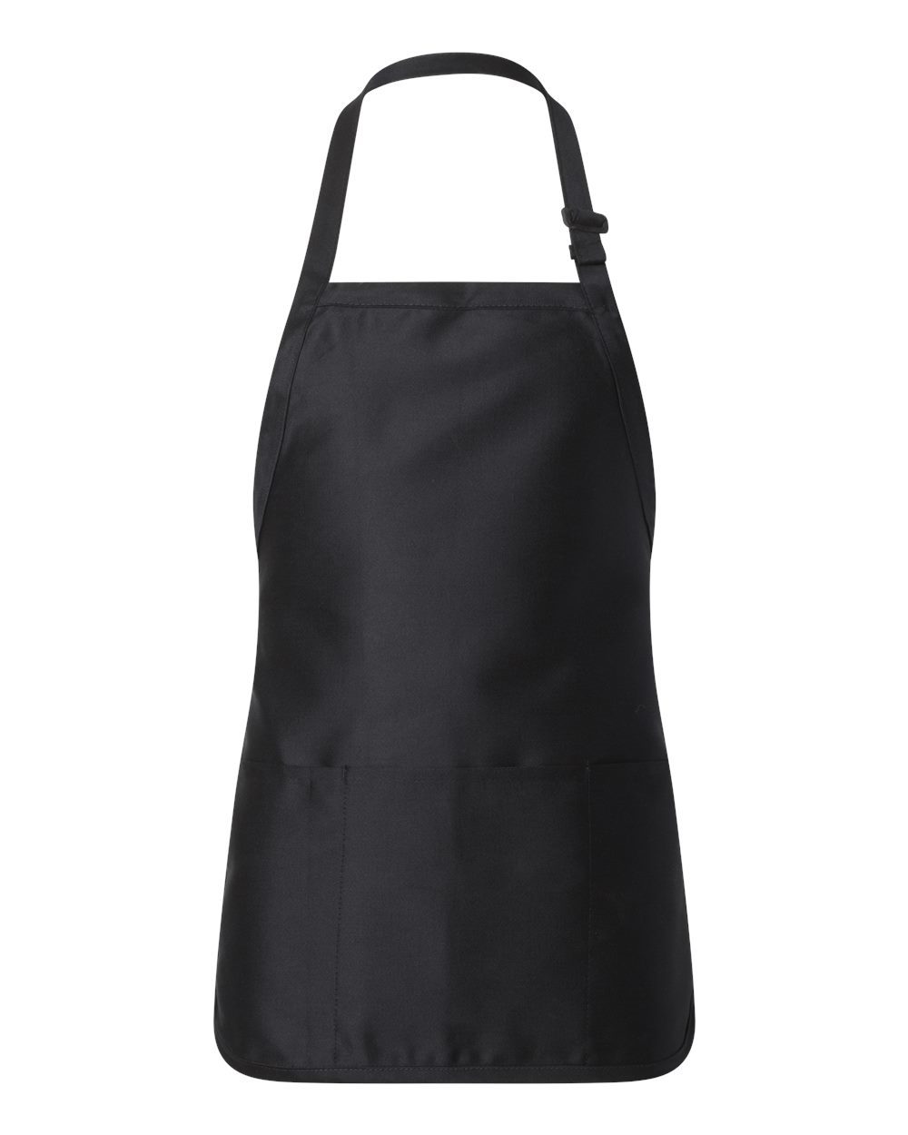 Full-Length Apron with Pouch Pocket - styleImage