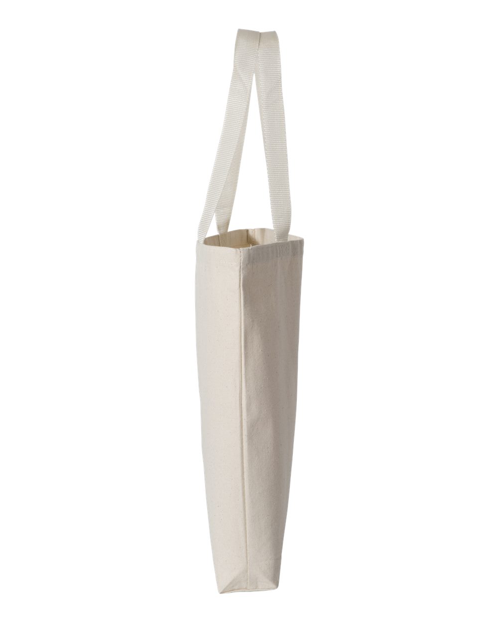 11L Canvas Tote with Contrast-Color Handles - DirectSide - B45895240 - Natural/ Natural